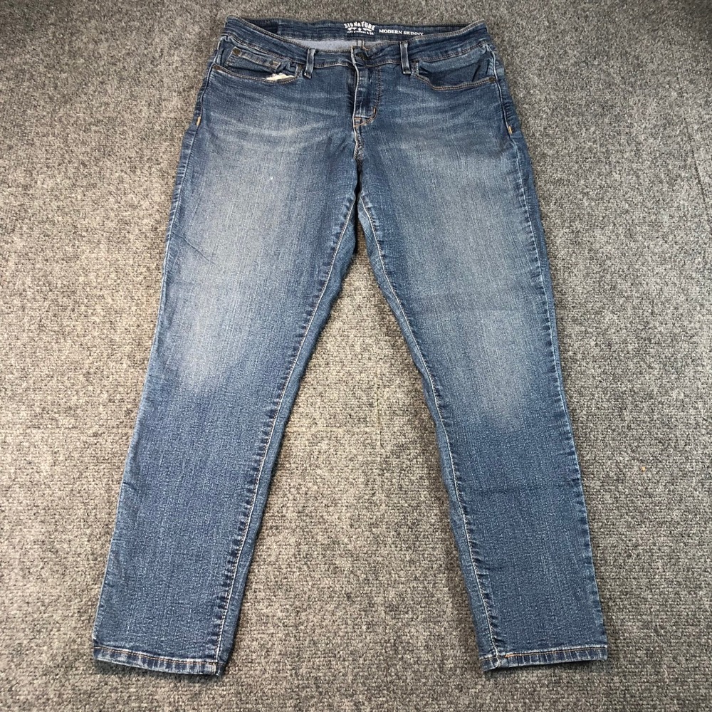 Signature by Levi Strauss & Co Modern Skinny Jeans Medium Wash Women‎ Size 25/31
